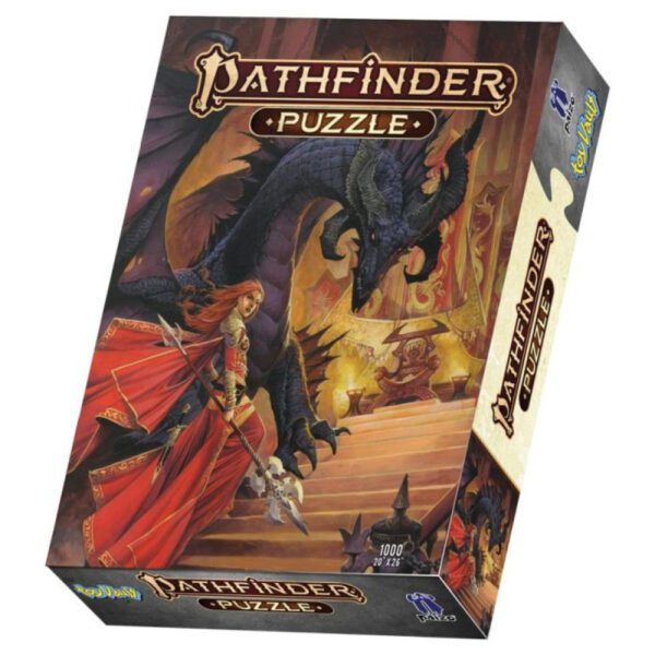 box art of Puzzle: Pathfinder: Core Rulebook 1000 Piece