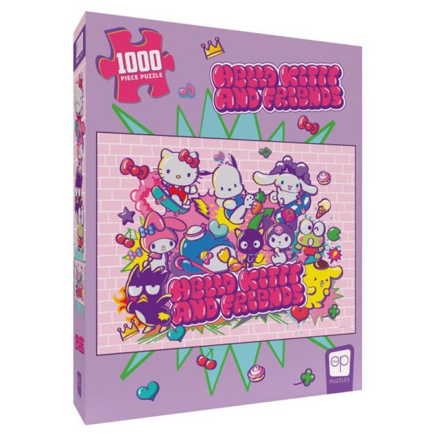 box art of Puzzle: Hello Kitty and Friends "Tokyo Skate" 1000 piece