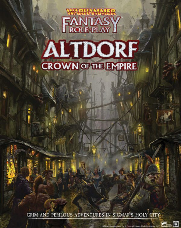 cover art of Warhammer Fantasy 4E: Altdorf - Crown of the Empire