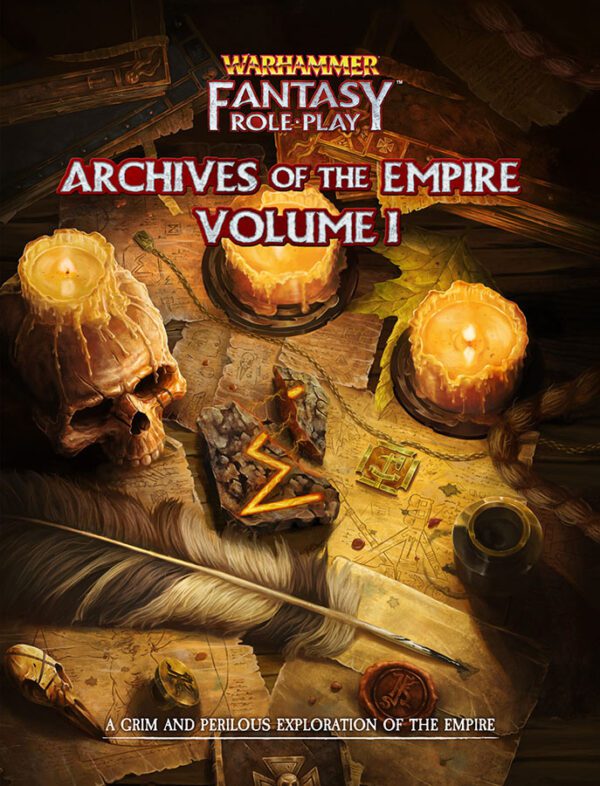 cover art of Warhammer Fantasy 4E: Archives of the Empire Volume 1