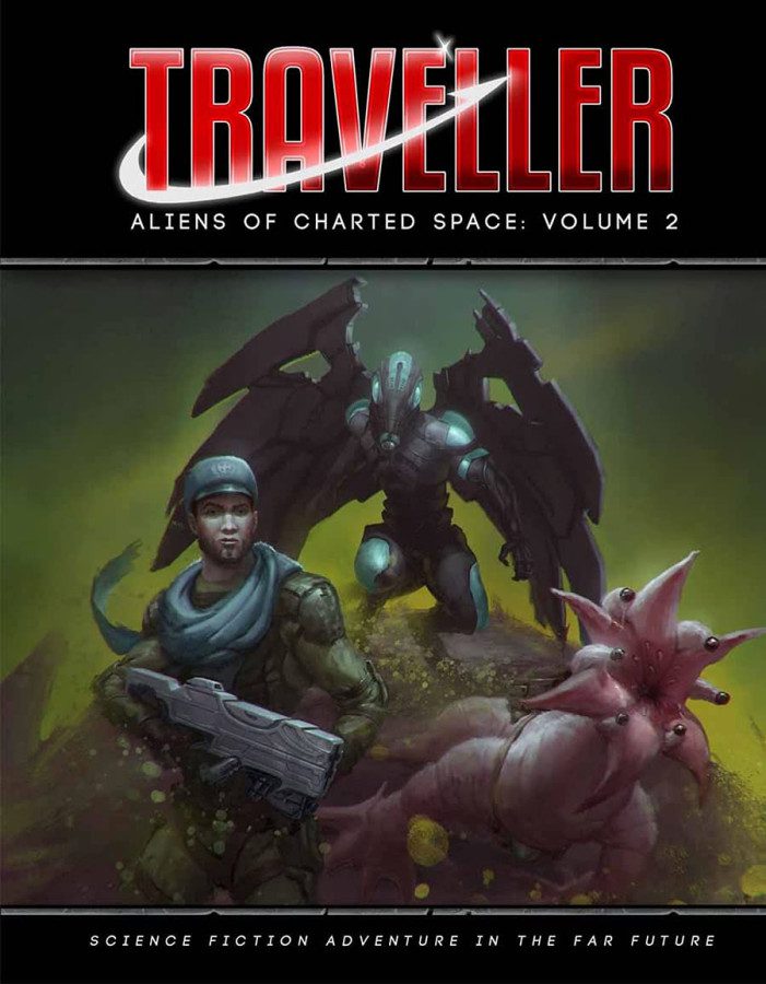 cover art of Traveller RPG: Aliens of Charted Space Volume 2