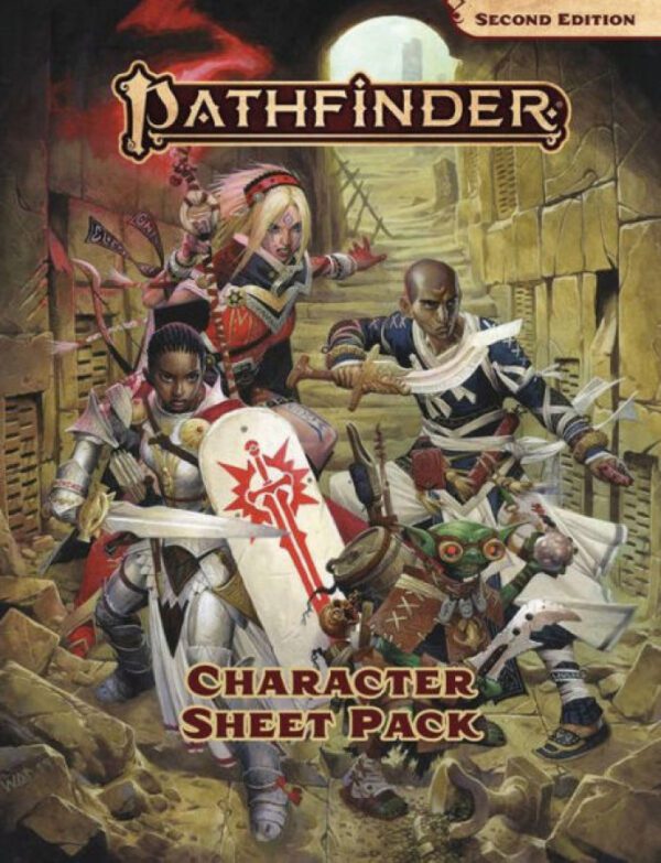 cover art of Pathfinder 2E: Character Sheet Pack