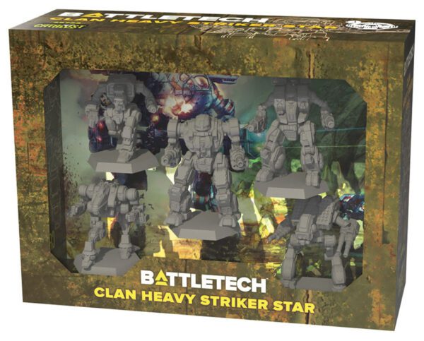 photo of BattleTech: Miniature Force Pack - Clan Heavy Striker Star