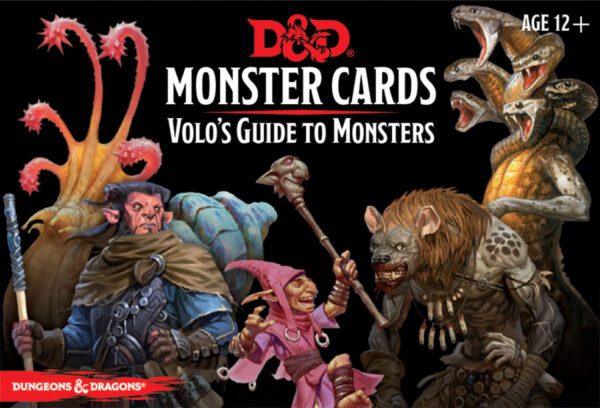 photo of Dungeons & Dragons: Monster Cards - Volo`s Guide to Monsters