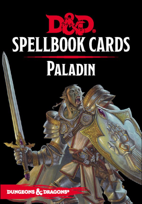 photo of Dungeons & Dragons: Spellbook Cards - Paladin Deck