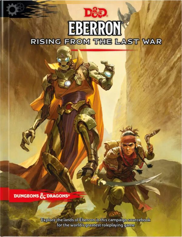 cover art of D&D 5E: Eberron - Rising from the Last War