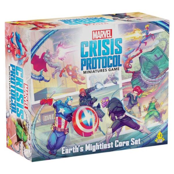 Box art of Marvel Crisis Protocol: Earth's Mightiest Core Set