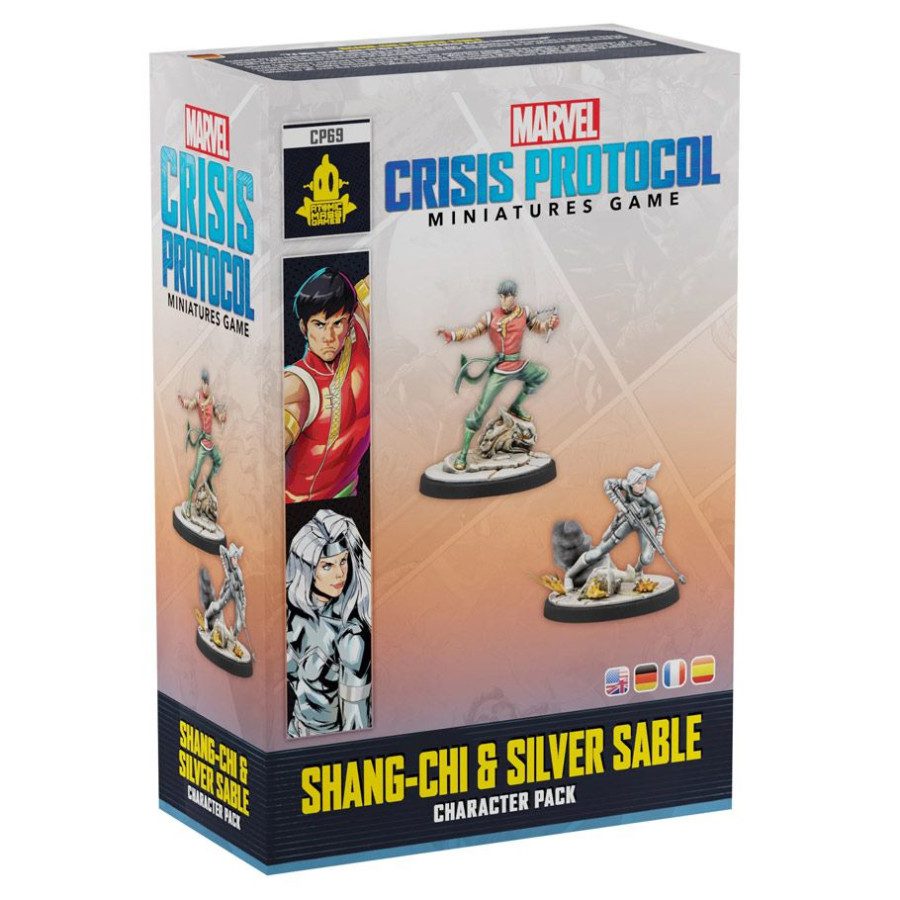 box art of Marvel Crisis Protocol: Shang-Chi & Silver Sable