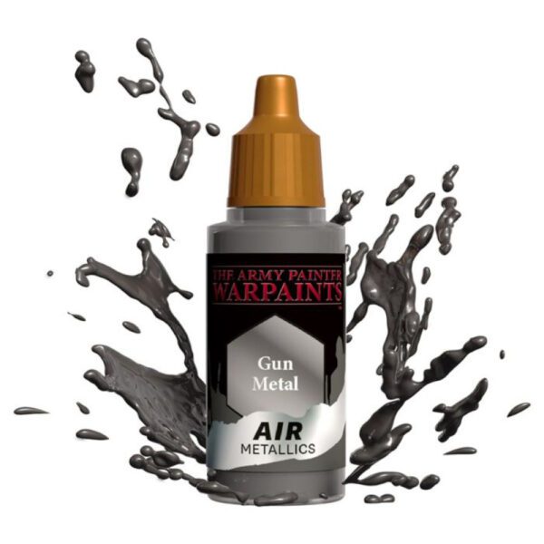 image of Army Painter Warpaint Air Metallic: Gun Metal