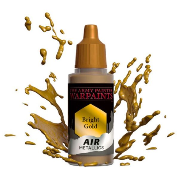 image of Army Painter Warpaint Air Metallic: Bright Gold