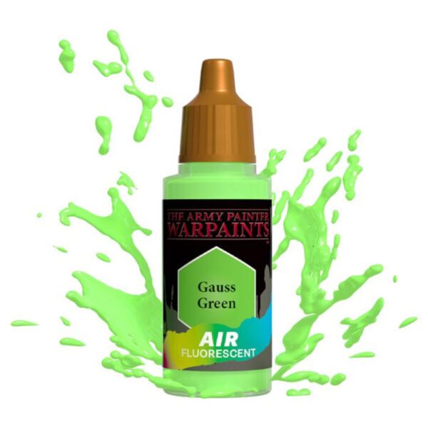 image of Army Painter Warpaint Air Fluorescent: Gauss Green