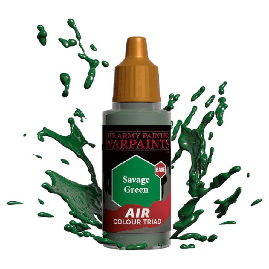 image of Army Painter Warpaints Air: Acrylic: Savage Green