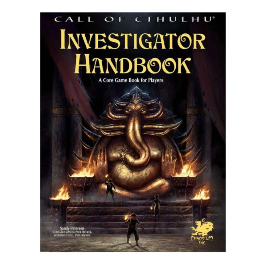 cover art of Call of Cthulhu 7E: Investigator Handbook