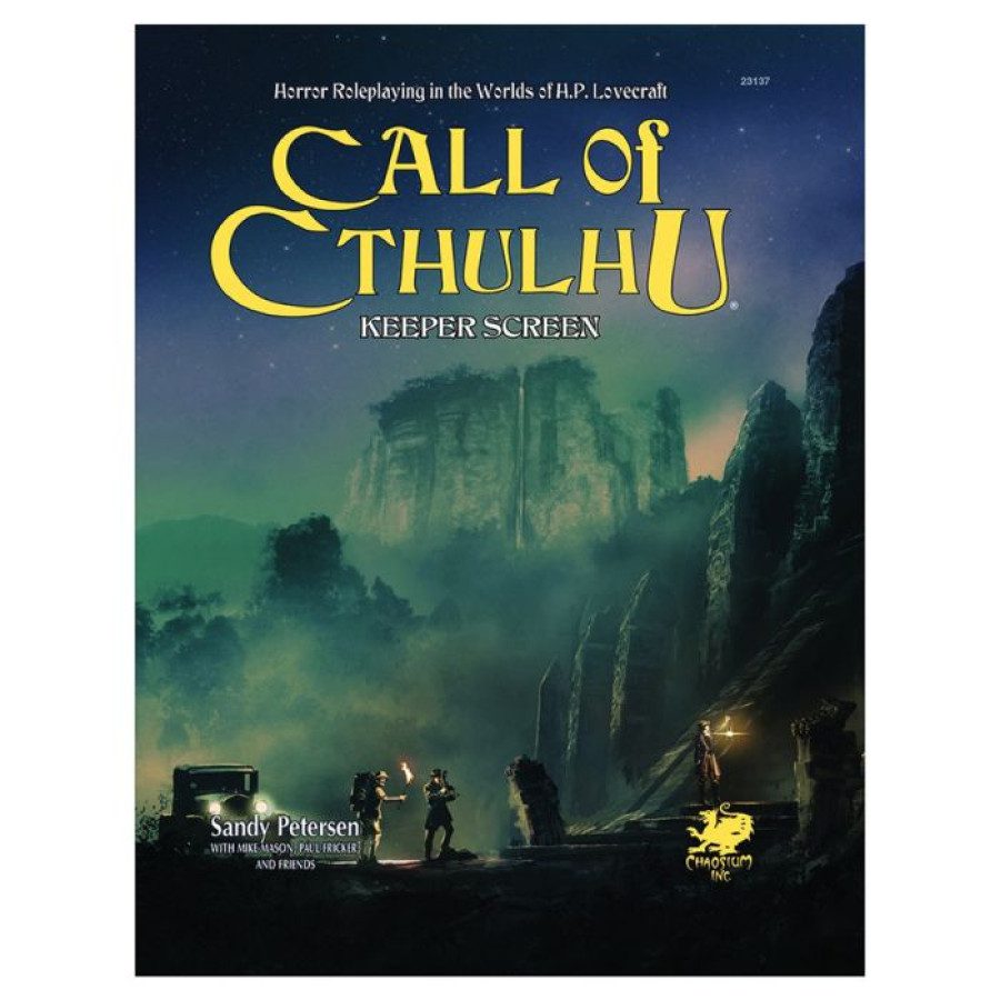 cover art of Call of Cthulhu 7E: Keeper Screen Pack