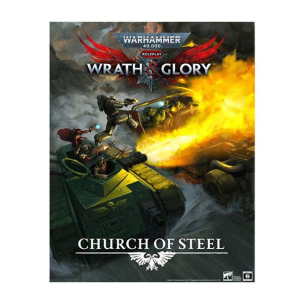 cover art of Warhammer 40,000 Roleplay Wrath & Glory: Church of Steel