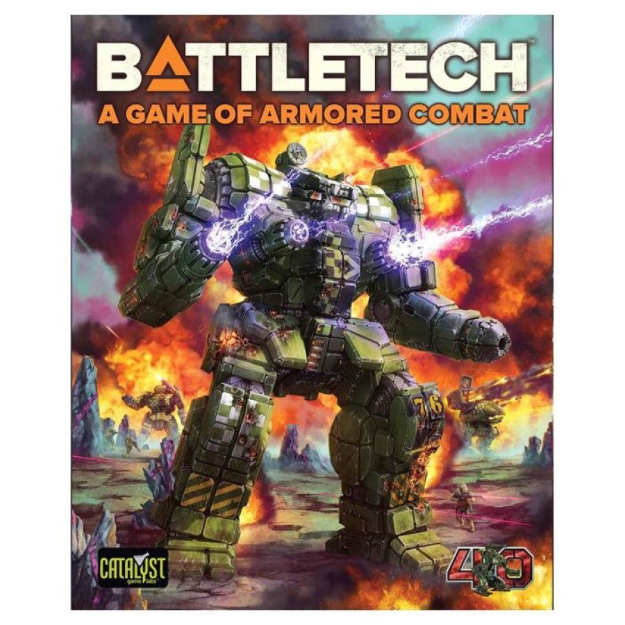 box art of BattleTech: A Game of Armored Combat 40th Anniversary