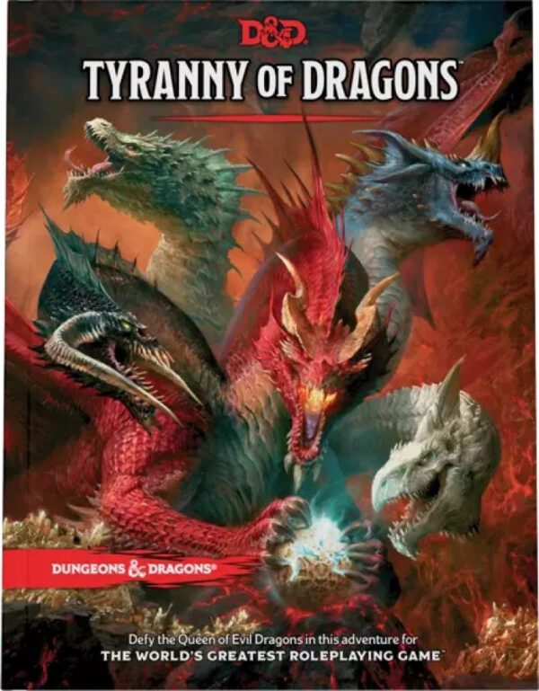 cover art of D&D 5E: Tyranny of Dragons