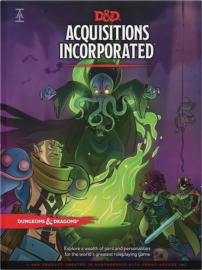 cover art of D&D 5E: Acquisitions Incorporated