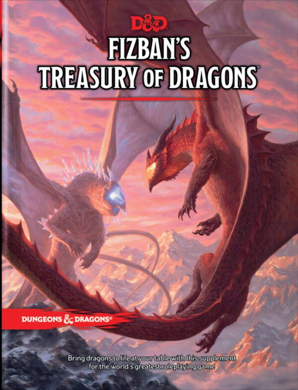 cover art of D&D 5E: Fizban's Treasury of Dragons