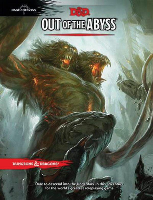 cover art of D&D 5E: Out of the Abyss