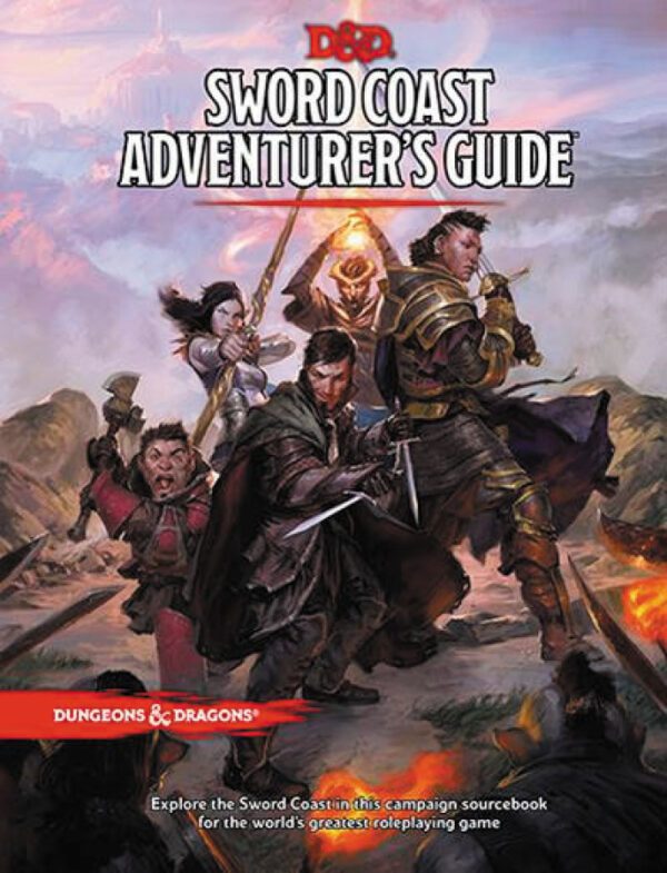 cover art of D&D 5E: Sword Coast Adventure's Guide