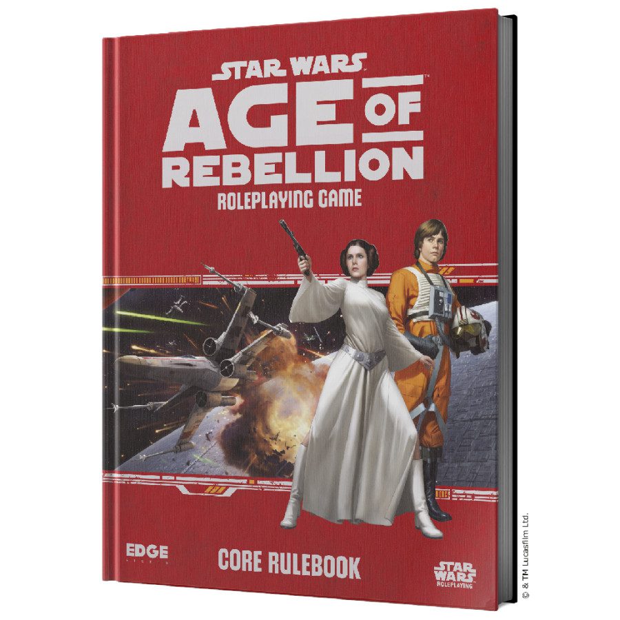 cover art of Star Wars: Age of Rebellion - Core Rulebook