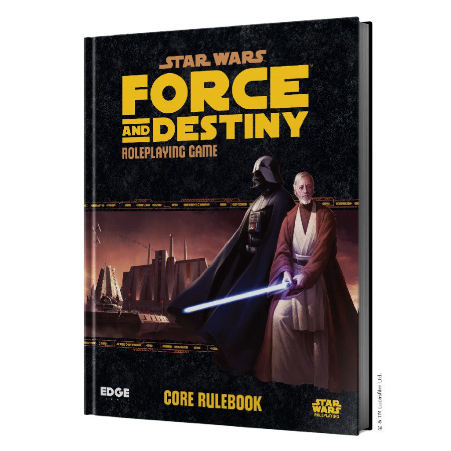 cover art of Star Wars: Force and Destiny - Core Rulebook