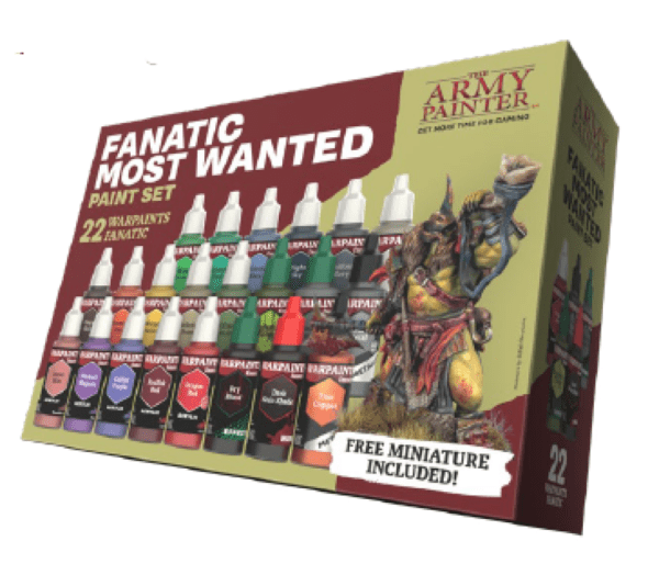 image of The Army Painter: Fanatic Most Wanted Paint Set