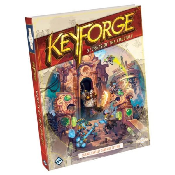 cover art of Keyforge RPG: Secrets of the Crucible