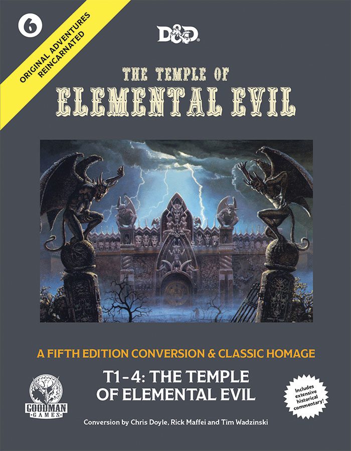 cover art of D&D 5E Original Adventures Reincarnated: The Temple of Elemental