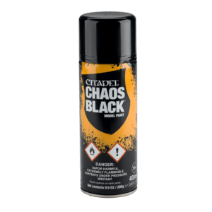 photo of Citadel Spray: Chaos Black