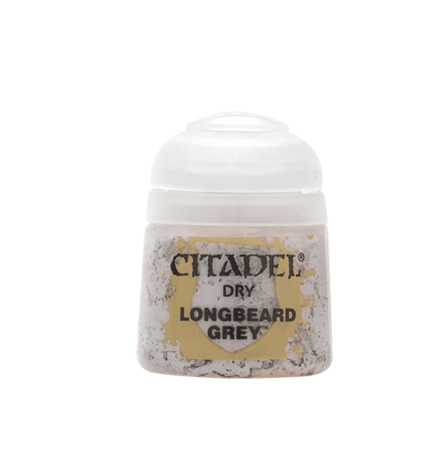 image of Citadel Dry Paint: Longbeard Grey