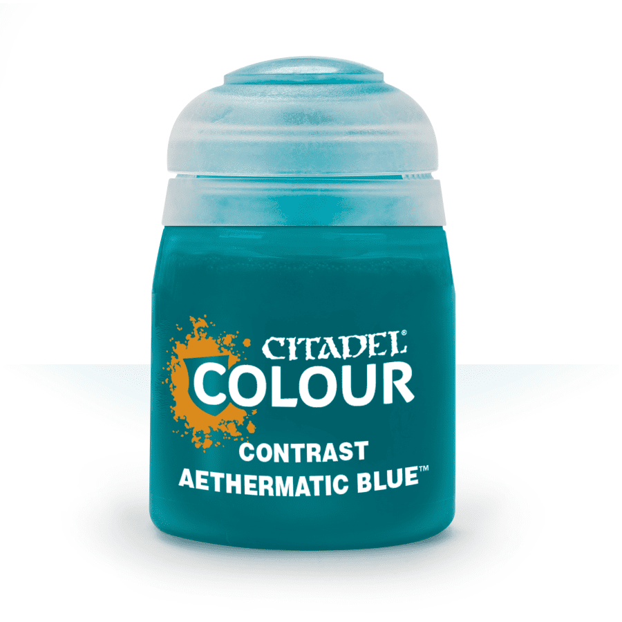 image of Citadel Contrast Paint: Aethermatic Blue