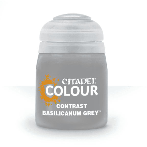 image of Citadel Contrast Paint: Basilicanum Grey