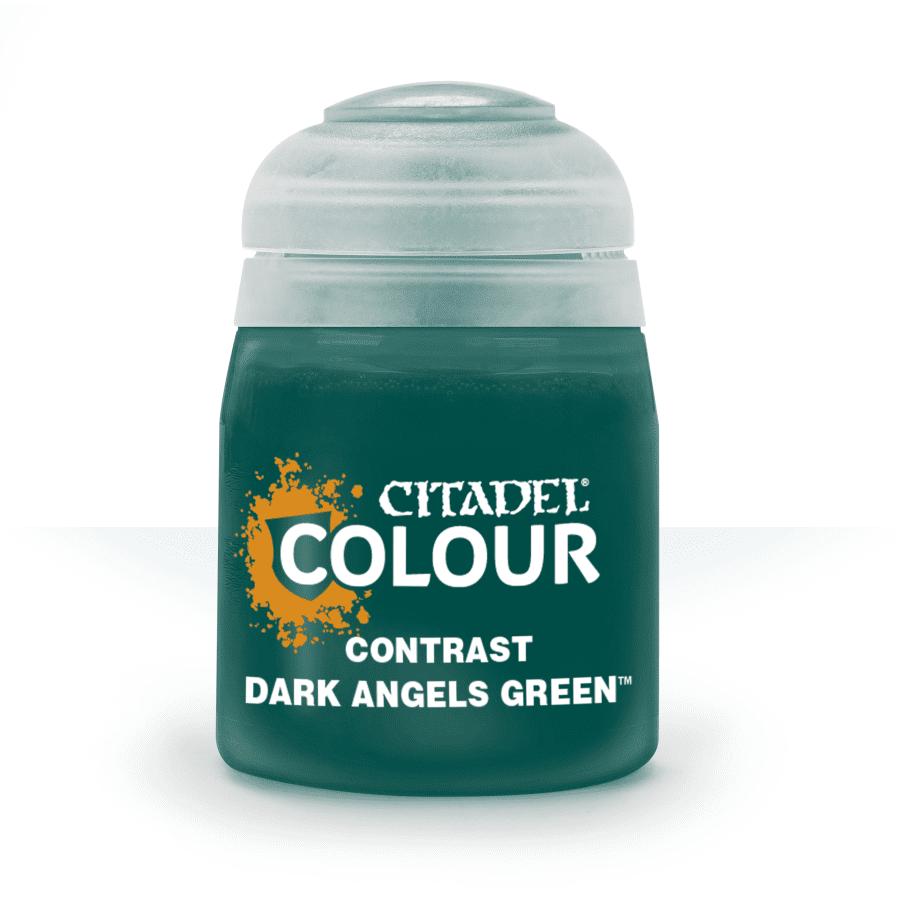 image of Citadel Contrast Paint: Dark Angels Green