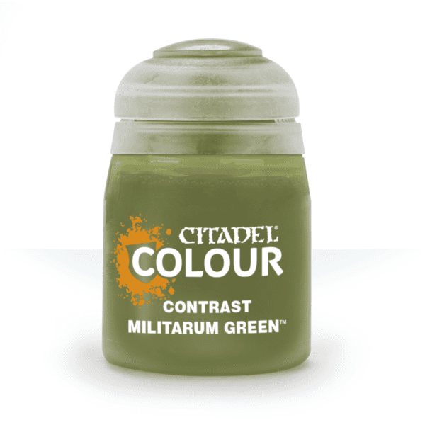 image of Citadel Contrast Paint: Militarum Green