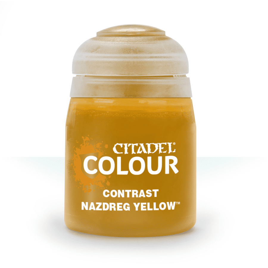 image of Citadel Contrast Paint: Nazdreg Yellow