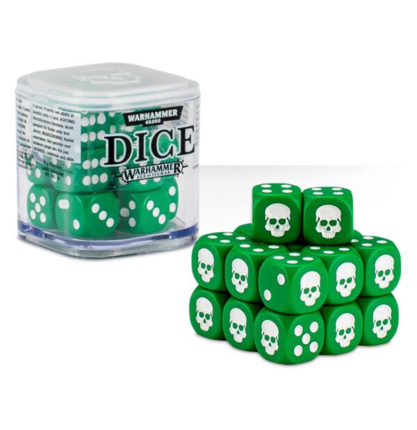 Image of Green Citadel: 12mm Dice Set