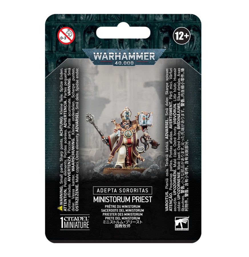package art of Adepta Sororitas: Ministorum Priest