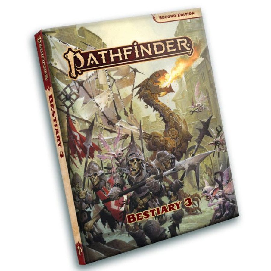 cover art of Pathfinder 2E: Bestiary 3