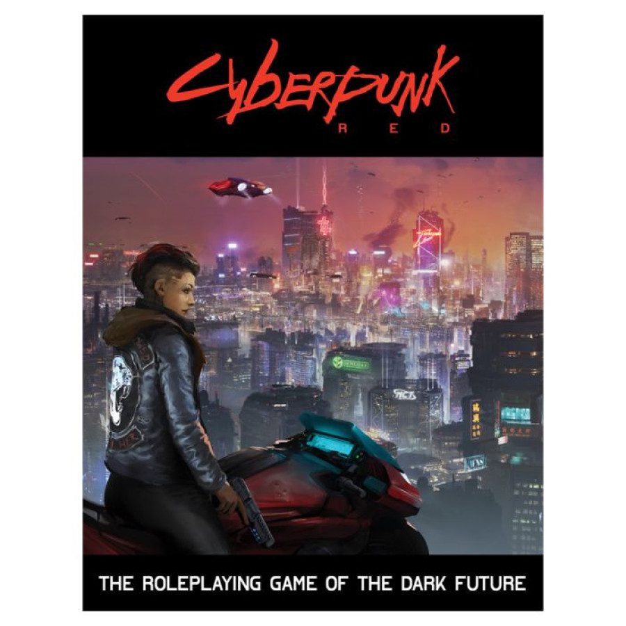 cover art of Cyberpunk RED: Core Rulebook