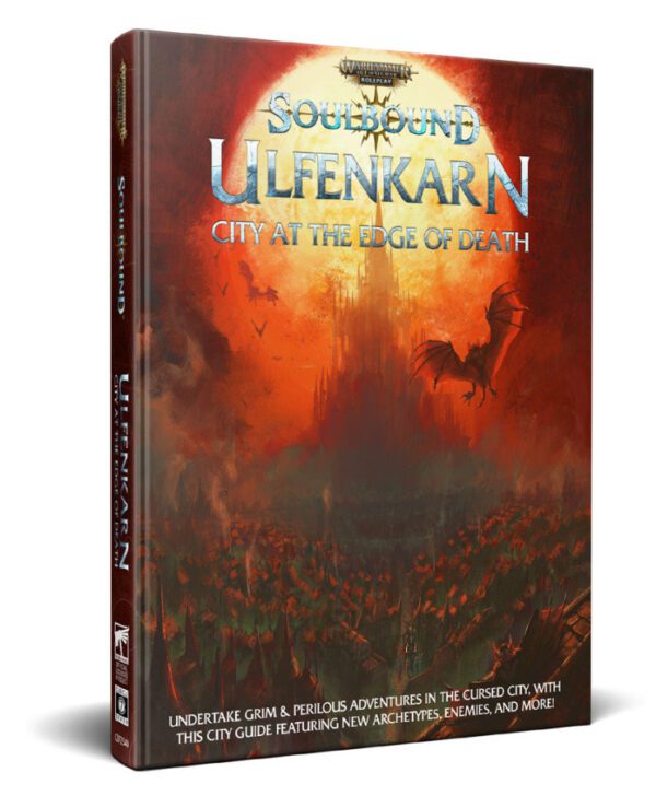 cover art of Warhammer Age of Sigmar Soulbound: Ulfenkarn - City at the Edge of Death