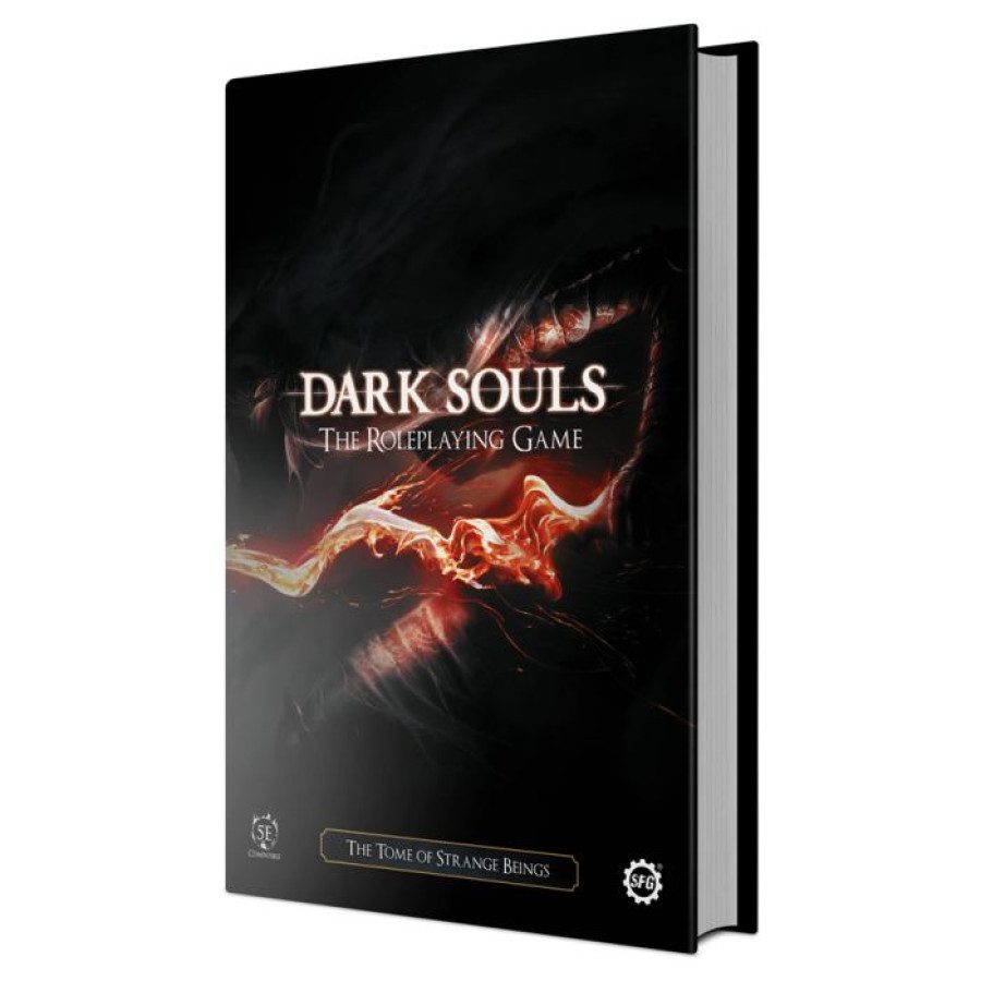 cover art of Dark Souls RPG: The Tome of Strange Beings