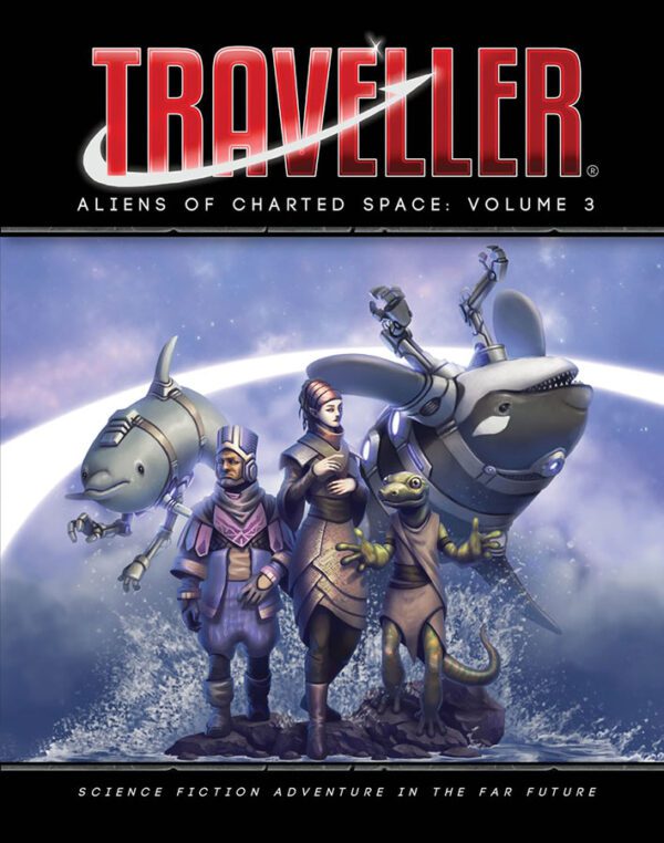 cover art of Traveller RPG: Aliens of Charted Space Volume 3