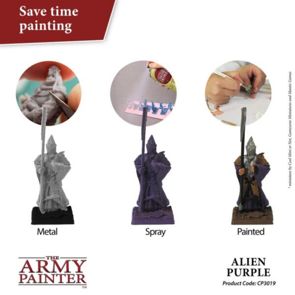 image of Army Painter Colour Primer: Alien Purple example