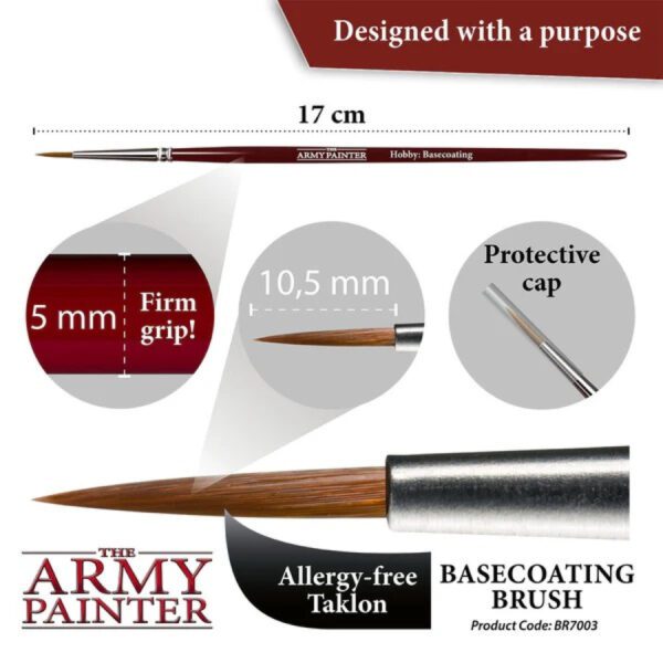 detail image of Army Painter Hobby Brush: Basecoating