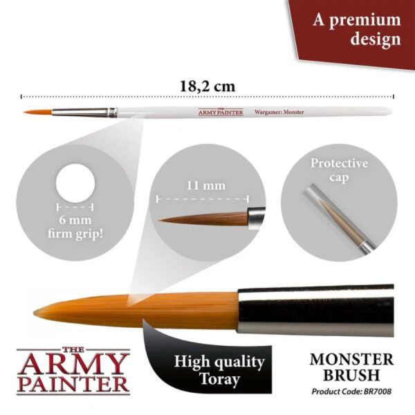 detail image of image of Army Painter Wargamer Brush: Monster