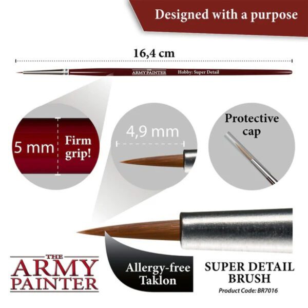 detail image of Army Painter Hobby Brush: Super Detail