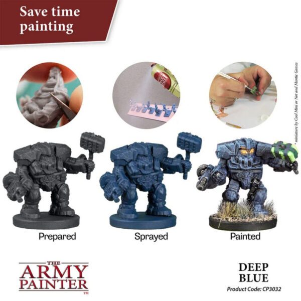 image of Army Painter Colour Primer: Deep Blue example