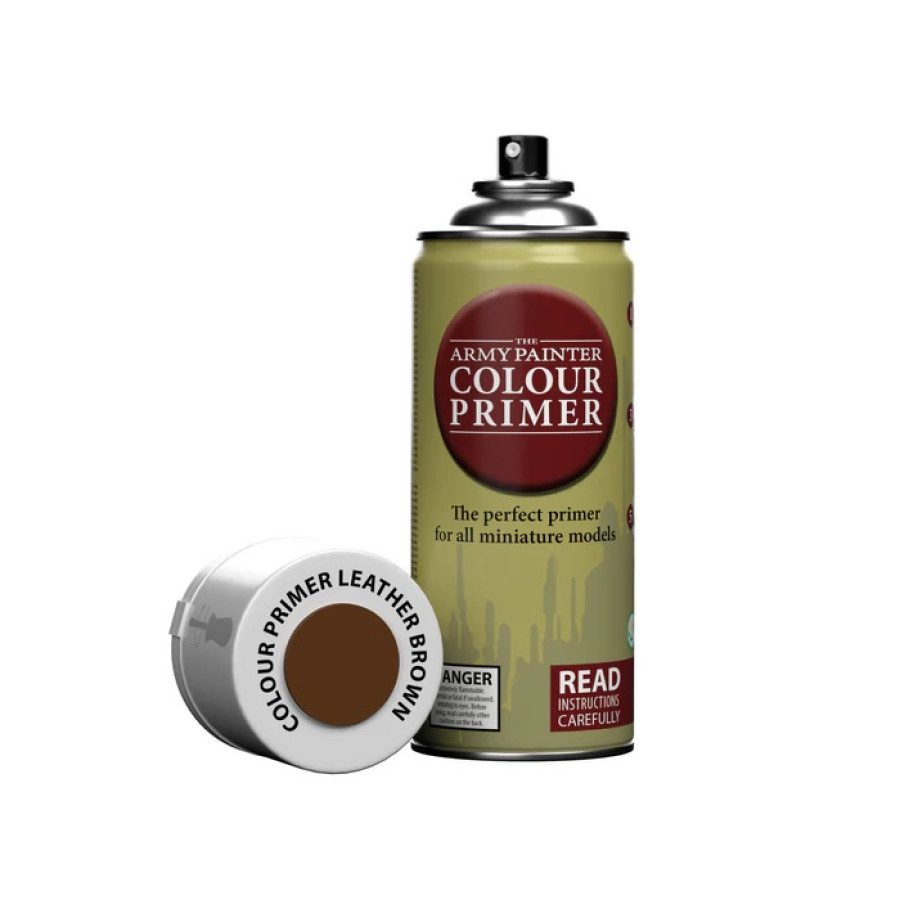 image of Army Painter Colour Primer: Leather Brown